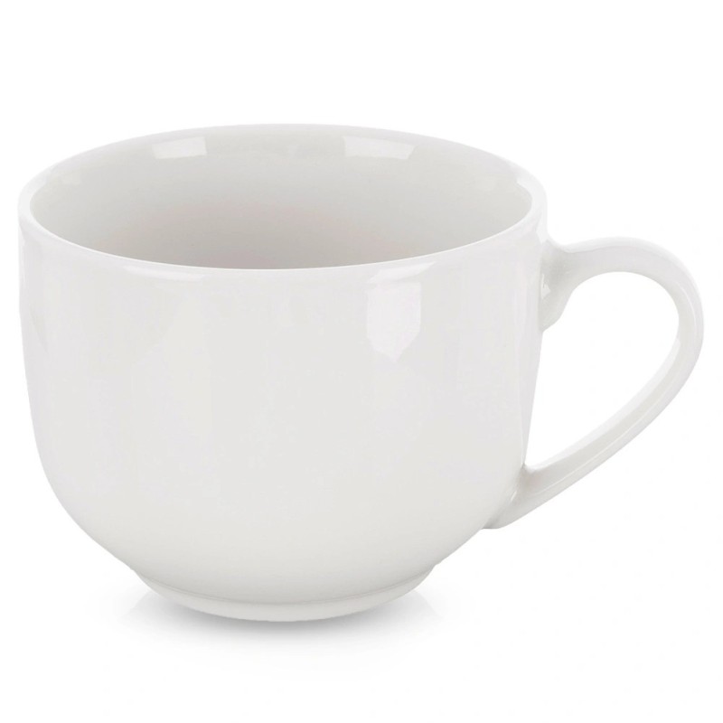 Valge portselankruus XL MONA 650 ml