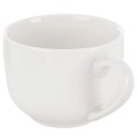Valge portselankruus XL MONA 650 ml