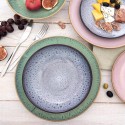 Sügavkeraamiline söögitaldrik, lilla GLAZE, 20,5 cm, 900 ml
