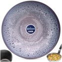 Sügavkeraamiline söögitaldrik, lilla GLAZE, 20,5 cm, 900 ml