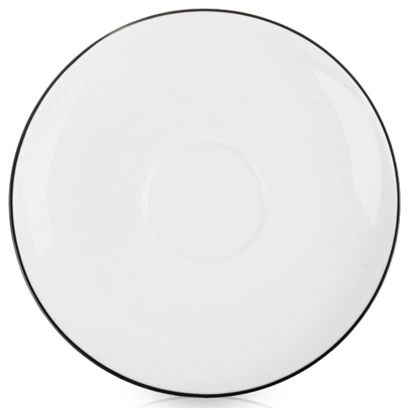 Väike taldrik, portselanist taldrik, valge DECORA, 13 cm