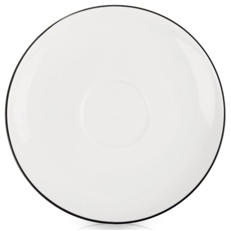 Väike taldrik, portselanist taldrik, valge DECORA, 13 cm