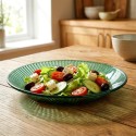 Rohelisest klaasist magustoidutaldrik VERDE 20,5 cm