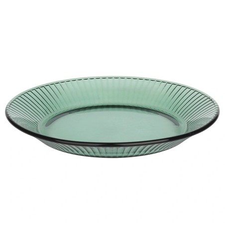 Rohelisest klaasist magustoidutaldrik VERDE 20,5 cm