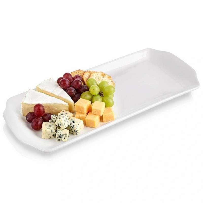 MONA valgest portselanist serveerimistaldrik 36x15,5x2,3 cm