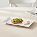 MONA valgest portselanist serveerimistaldrik 35x17x2 cm