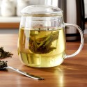Klaaskruus infuusori ja kaanega, 400 ml