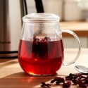 Klaaskruus infuusori ja kaanega, 530 ml