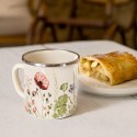 Kreemjas emailiga kruus MAKI 400 ml