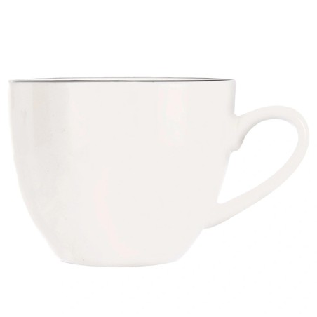 Valge portselanist espressotass DECORA 100 ml