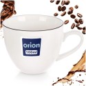 Valge portselanist espressotass DECORA 100 ml