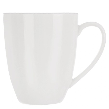 Valge portselanist kruus DECORA 390 ml