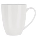 Valge portselanist kruus DECORA 390 ml