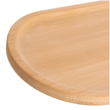 Dekoratiivne bambusest suupistetaldrik 19x10,5 cm
