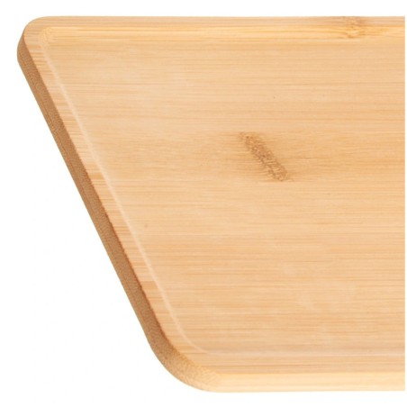 Dekoratiivne bambusest suupistetaldrik 35x15 cm