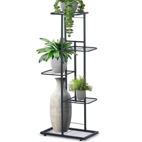 Must metallist lillealus, 5-korruseline, 96 cm | FreshDesign.ee