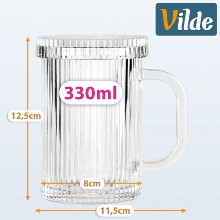 Kaanega klaastopsid 330 ml 2 tk.