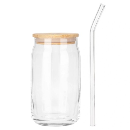 Klaastopsid kaane ja kõrrega 460 ml 2 tk.