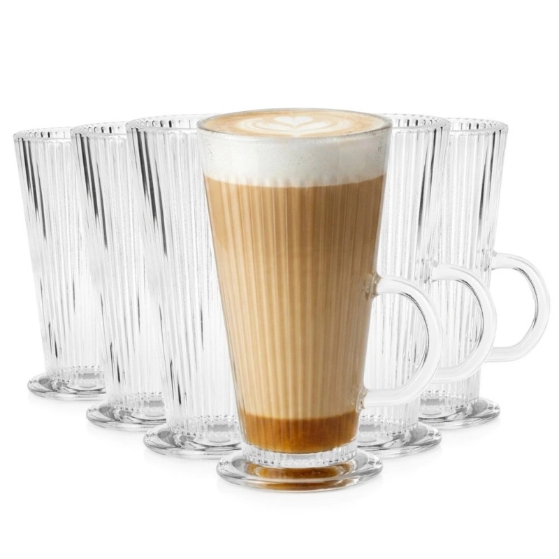 Latte kohviklaasid 270 ml 6 tk.