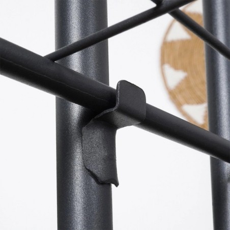 Must metallist lillealus, 5-korruseline, 96 cm | FreshDesign.ee