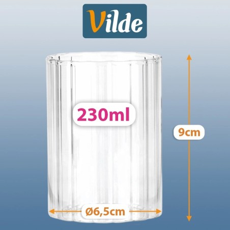 Klaasid 230 ml 6 tk.