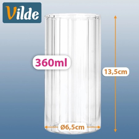 Klaasid 360 ml 6 tk.