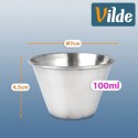 Terasest kastmekausid, 7 cm, 100 ml, 12 tk.