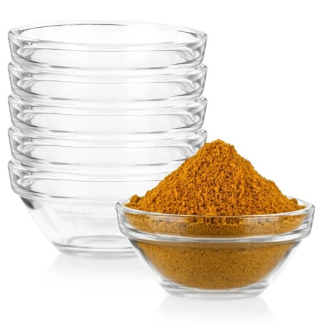 Dipikastmekausid, klaas, 7,5 cm, 80 ml, 6 tk.