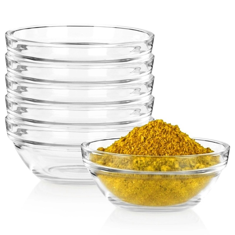 Dipikastmekausid, klaas, 9 cm, 135 ml, 6 tk.