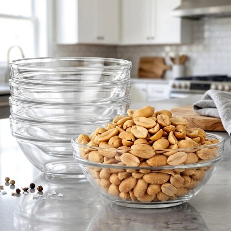 Klaaskausid 12,5 cm, 350 ml, 6 tk.