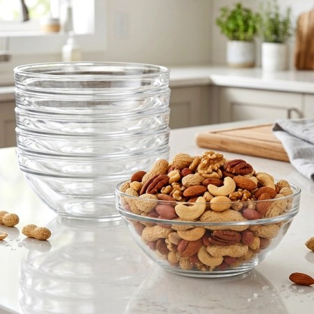 Klaaskausid 17 cm, 830 ml, 6 tk.
