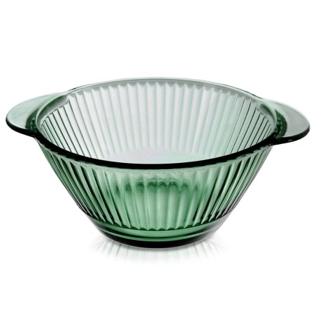 Rohelisest klaasist puljongikauss VERDE 450 ml