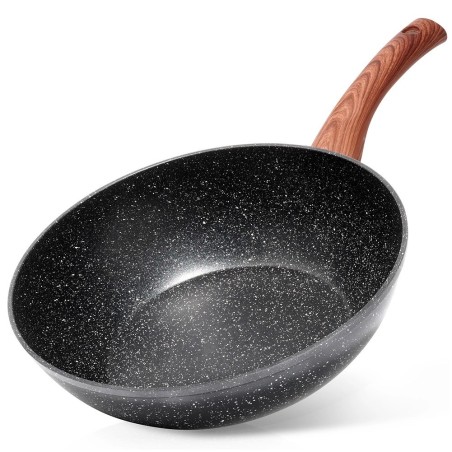 BLACK&WOOD graniidist wok-pann 28 cm