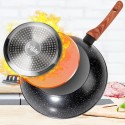 BLACK&WOOD graniidist wok-pann 28 cm