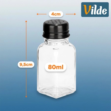 Klaasist soola-pipra loksutaja 80 ml 2 tk.
