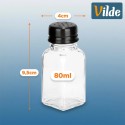 Klaasist soola-pipra loksutaja 80 ml 2 tk.