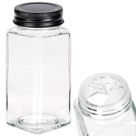 Klaasist maitseainenõu 120 ml, 24 tk. + 90 kleebist