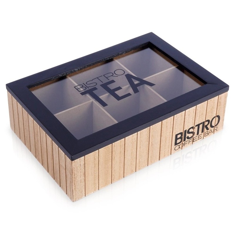 BISTRO teepakkide karp 24x16,5x7,5 cm
