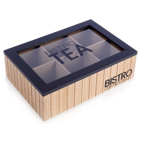 BISTRO teepakkide karp 24x16,5x7,5 cm