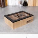 BISTRO teepakkide karp 24x16,5x7,5 cm