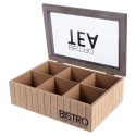 BISTRO teepakkide karp 24x16,5x7,5 cm