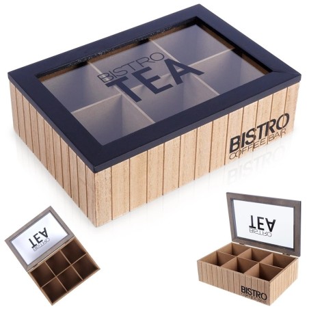 BISTRO teepakkide karp 24x16,5x7,5 cm