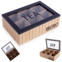 BISTRO teepakkide karp 24x16,5x7,5 cm