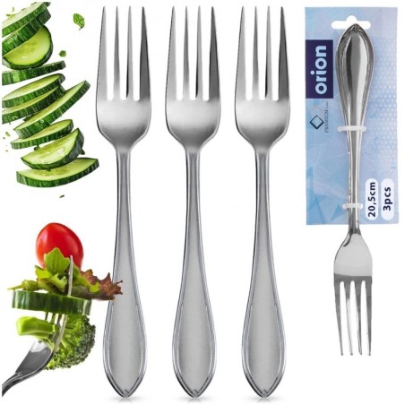 CONIC terasest lauakahvlid 20,5 cm 3 tk. | FreshDesign.ee