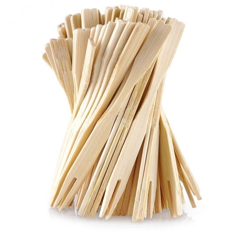 Bambusest suupistekahvlid 100 tk. | FreshDesign.ee