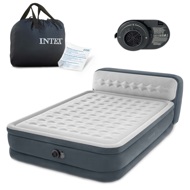 Täispuhutav madrats 236x152x46 cm sisseehitatud elektripumbaga INTEX 64448
