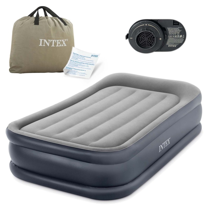 Täispuhutav madrats 191x99x42 cm sisseehitatud elektripumbaga INTEX 64132ND
