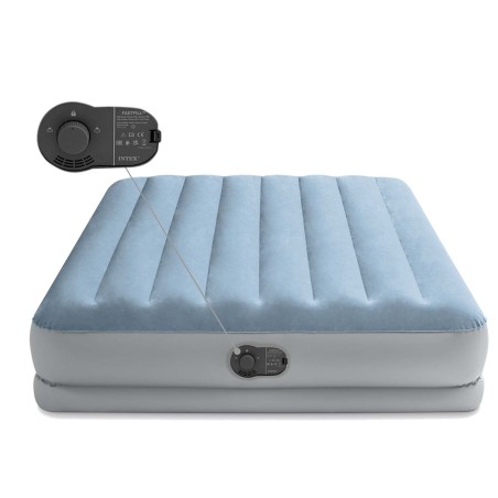 Täispuhutav madrats 203x152x36 cm sisseehitatud elektripumbaga INTEX 64159