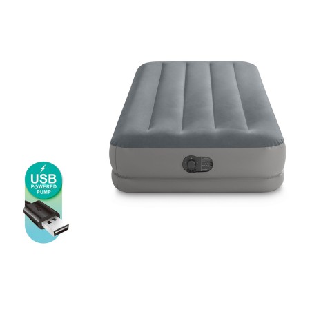 Täispuhutav madrats 191x99x30cm sisseehitatud elektripumbaga INTEX 64112