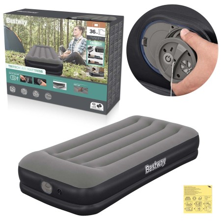Täispuhutav madrats 191x97x36 cm sisseehitatud elektripumbaga Bestway 671BT